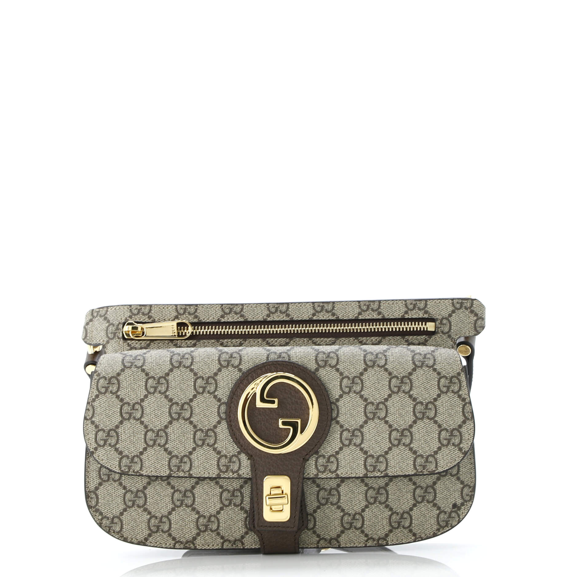 Blondie Flap Pocket Belt Bag GG Coated Canvas