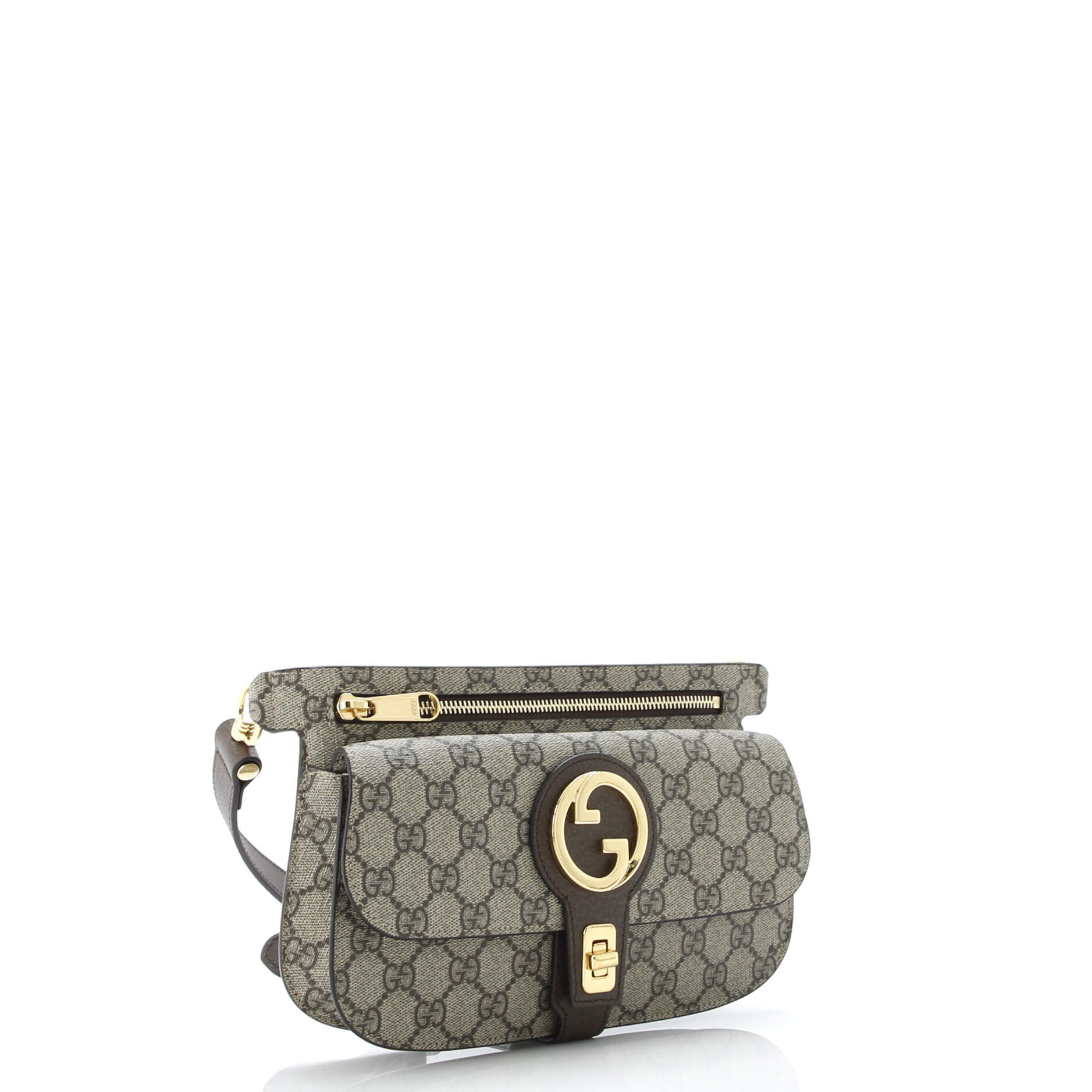 Blondie Flap Pocket Belt Bag GG Coated Canvas