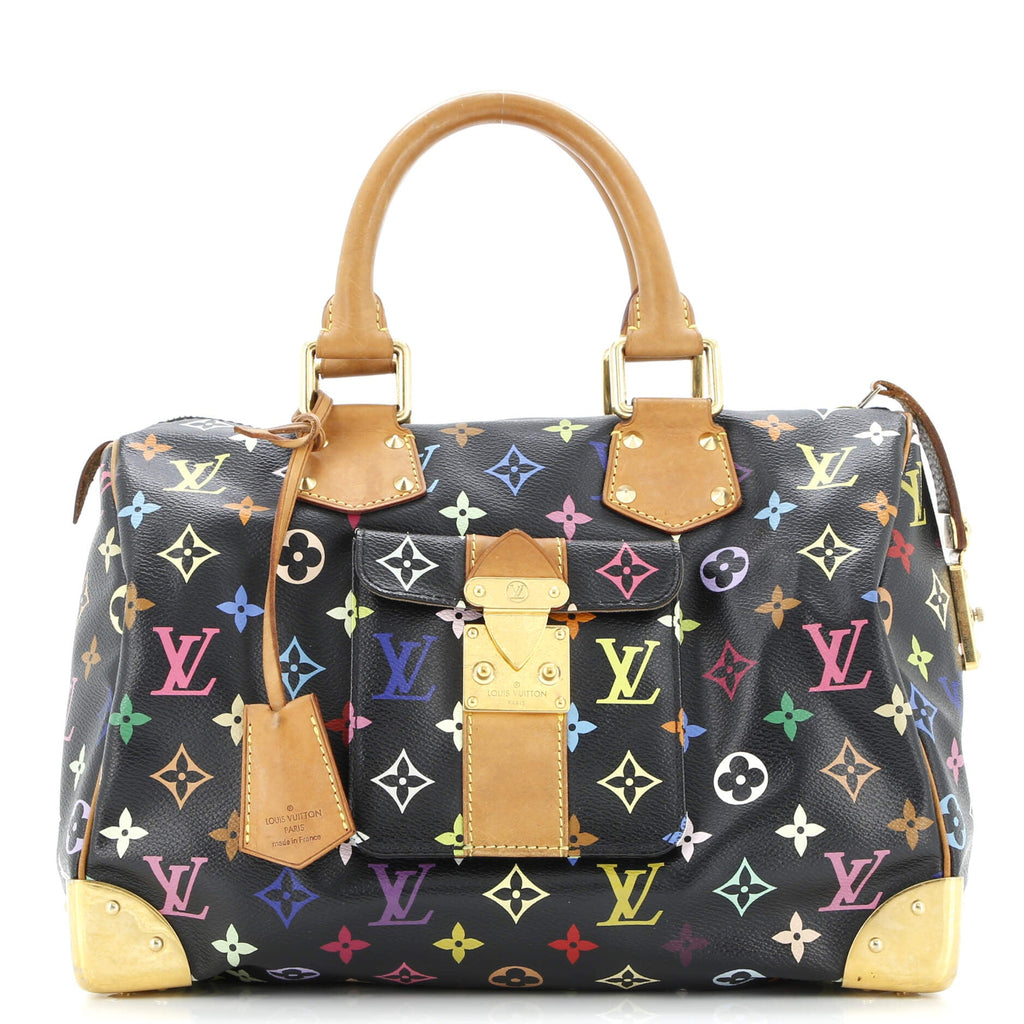 Speedy Handbag Monogram Multicolor 30