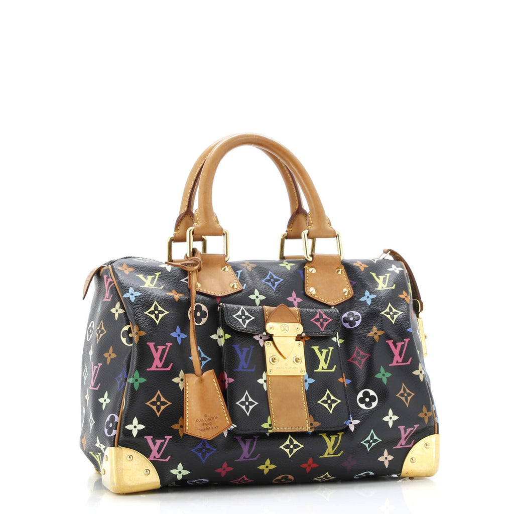 Speedy Handbag Monogram Multicolor 30