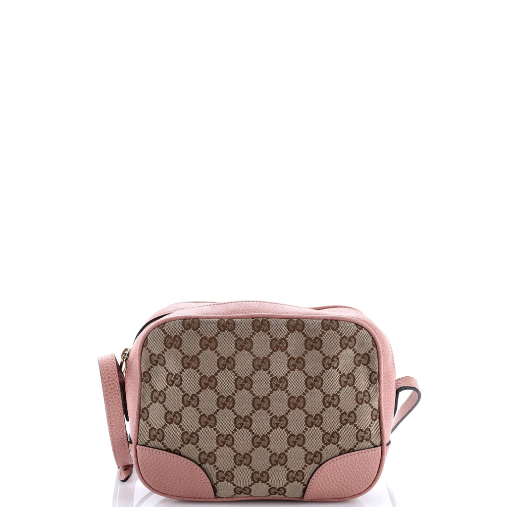 Bree Disco Crossbody Bag GG Canvas with Leather Mini