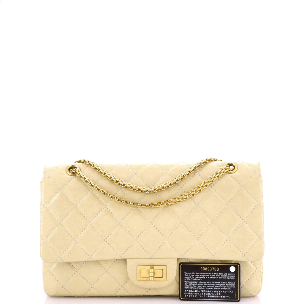 Reissue 2.55 Flap Bag Quilted Aged Calfskin 228