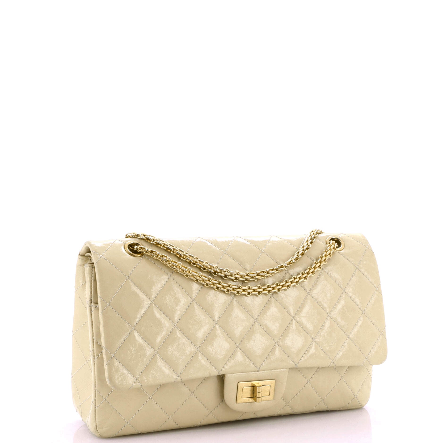 Reissue 2.55 Flap Bag Quilted Aged Calfskin 228