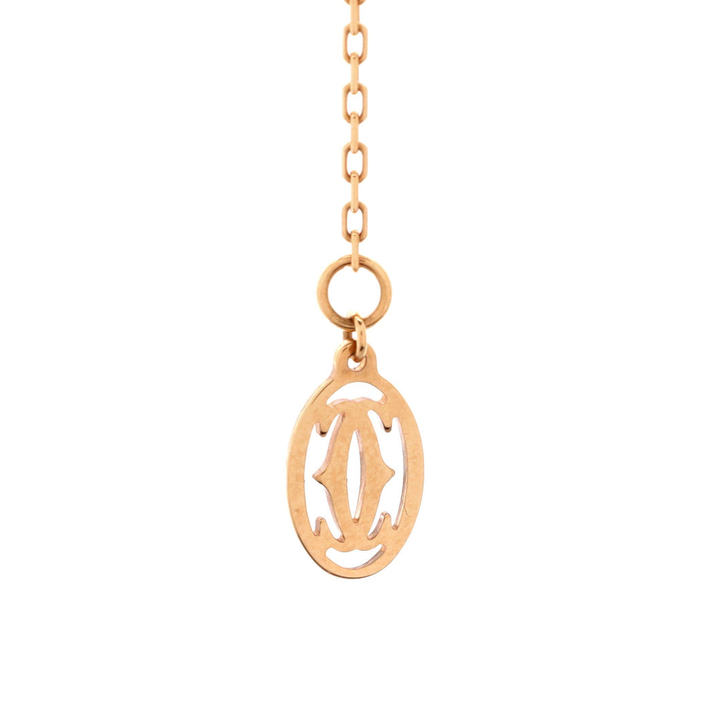 D'Amour Bracelet 18K Rose Gold with Pink Sapphire