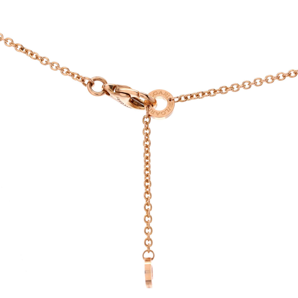 B.Zero1 Pendant Necklace 18K Rose Gold and Ceramic