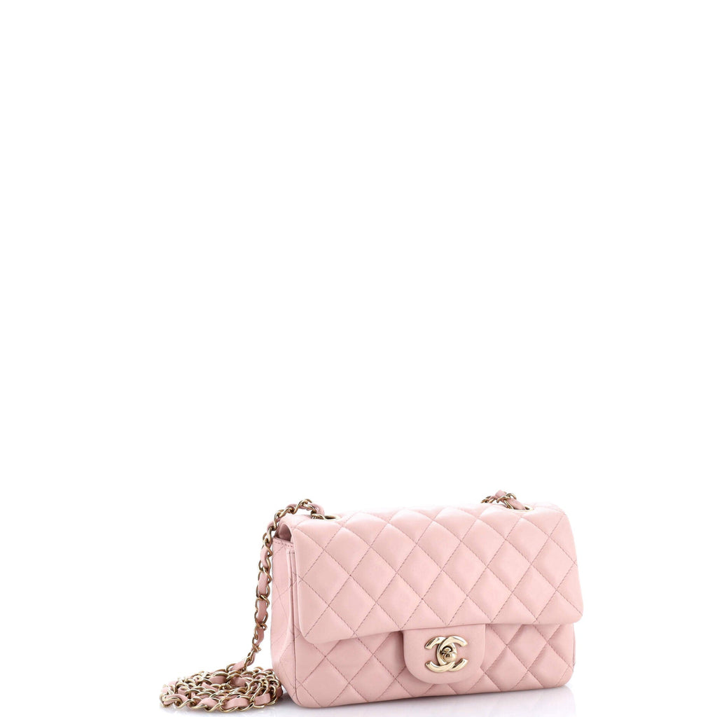 Classic Single Flap Bag Quilted Lambskin Mini