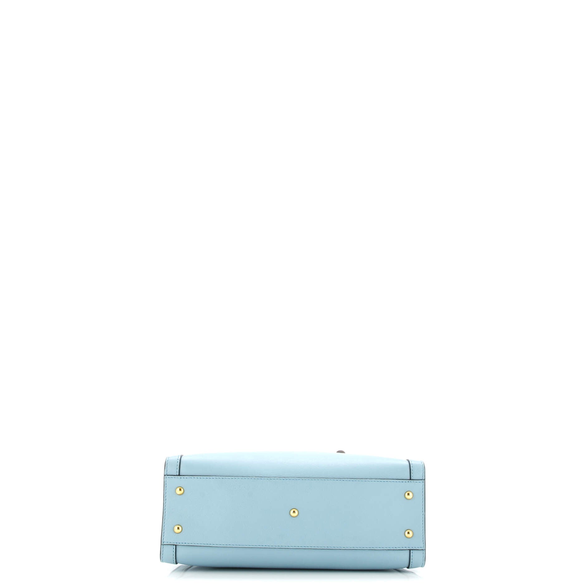 Diana NM Bamboo Handle Tote Leather Small