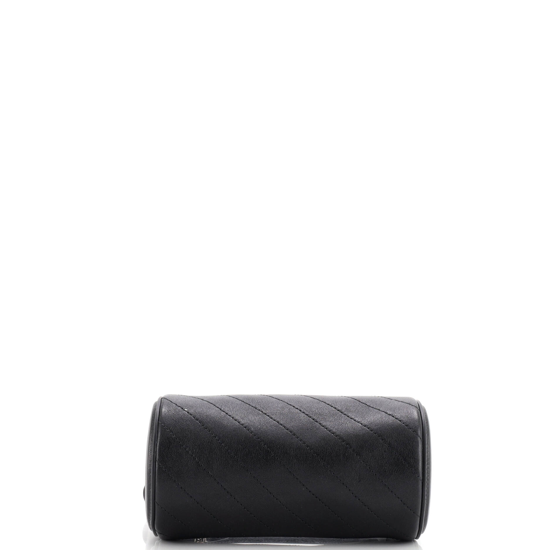 Blondie Shoulder Bag Diagonal Quilted Leather Mini