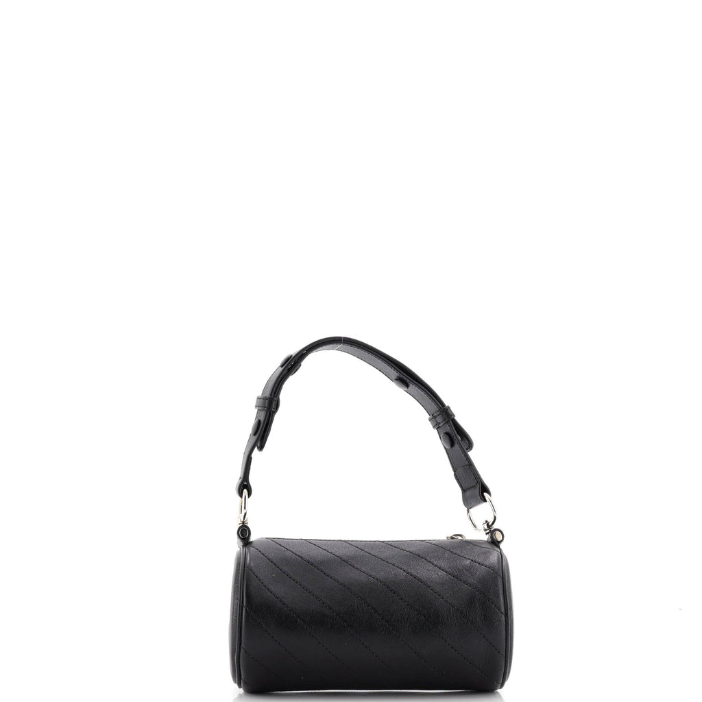 Blondie Shoulder Bag Diagonal Quilted Leather Mini
