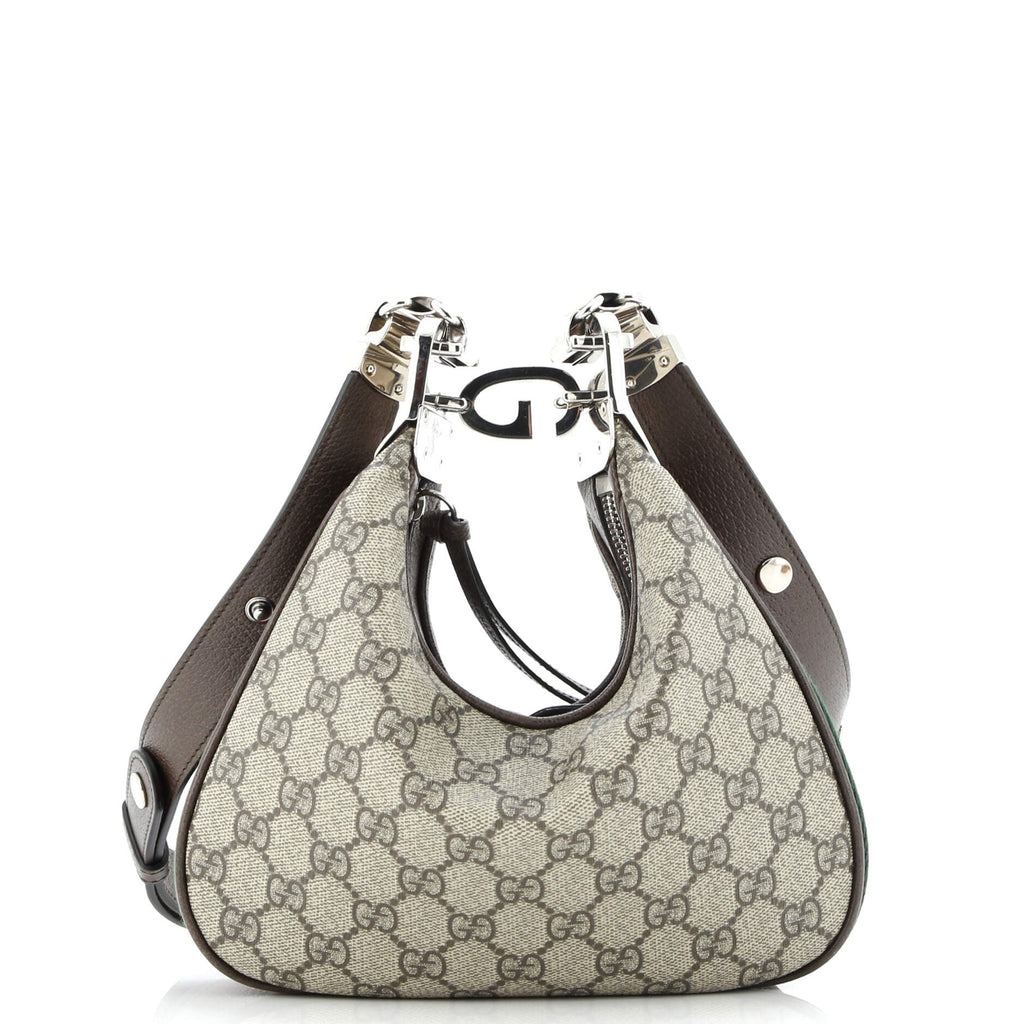 Attache Shoulder Bag GG Coated Canvas Small