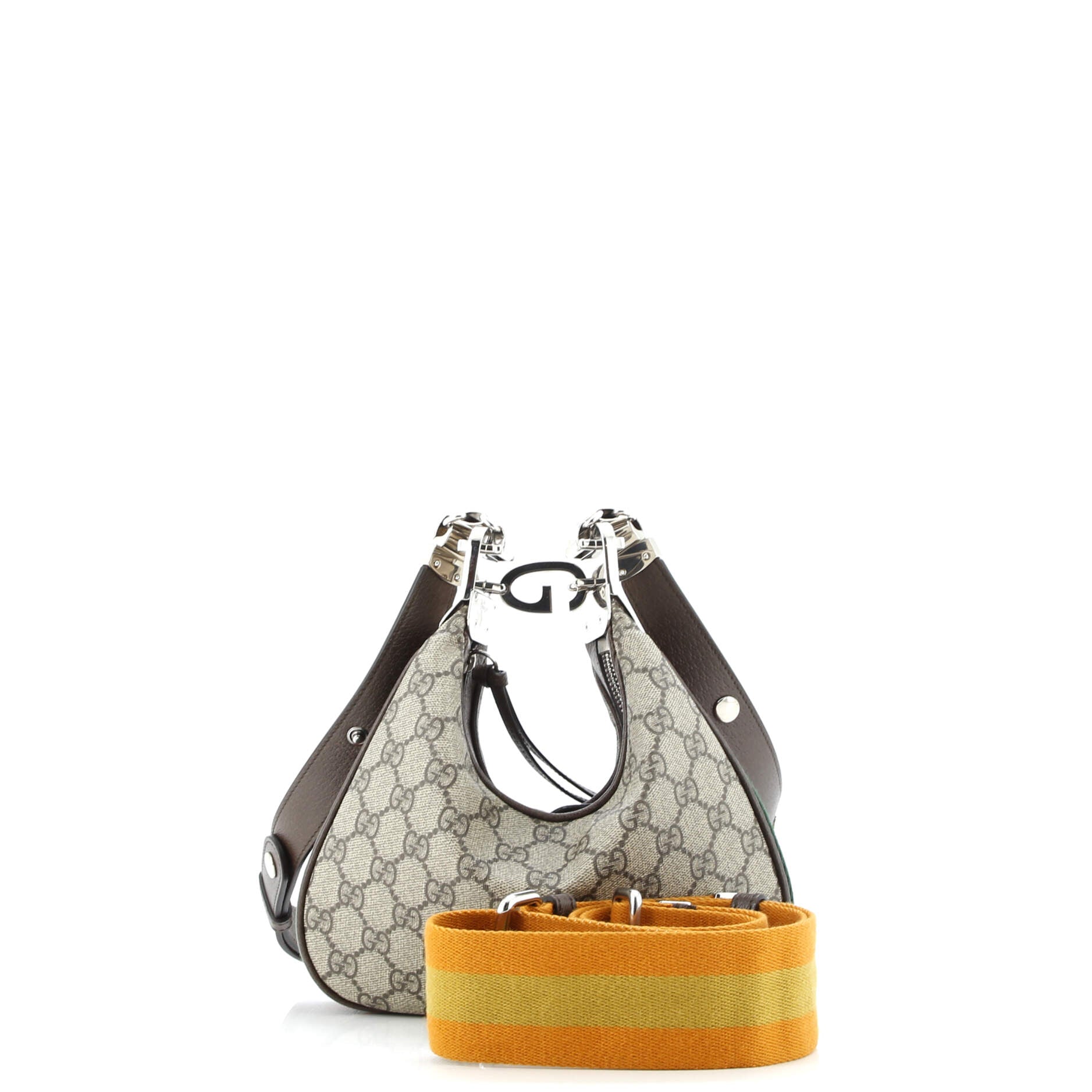 Attache Shoulder Bag GG Coated Canvas Small