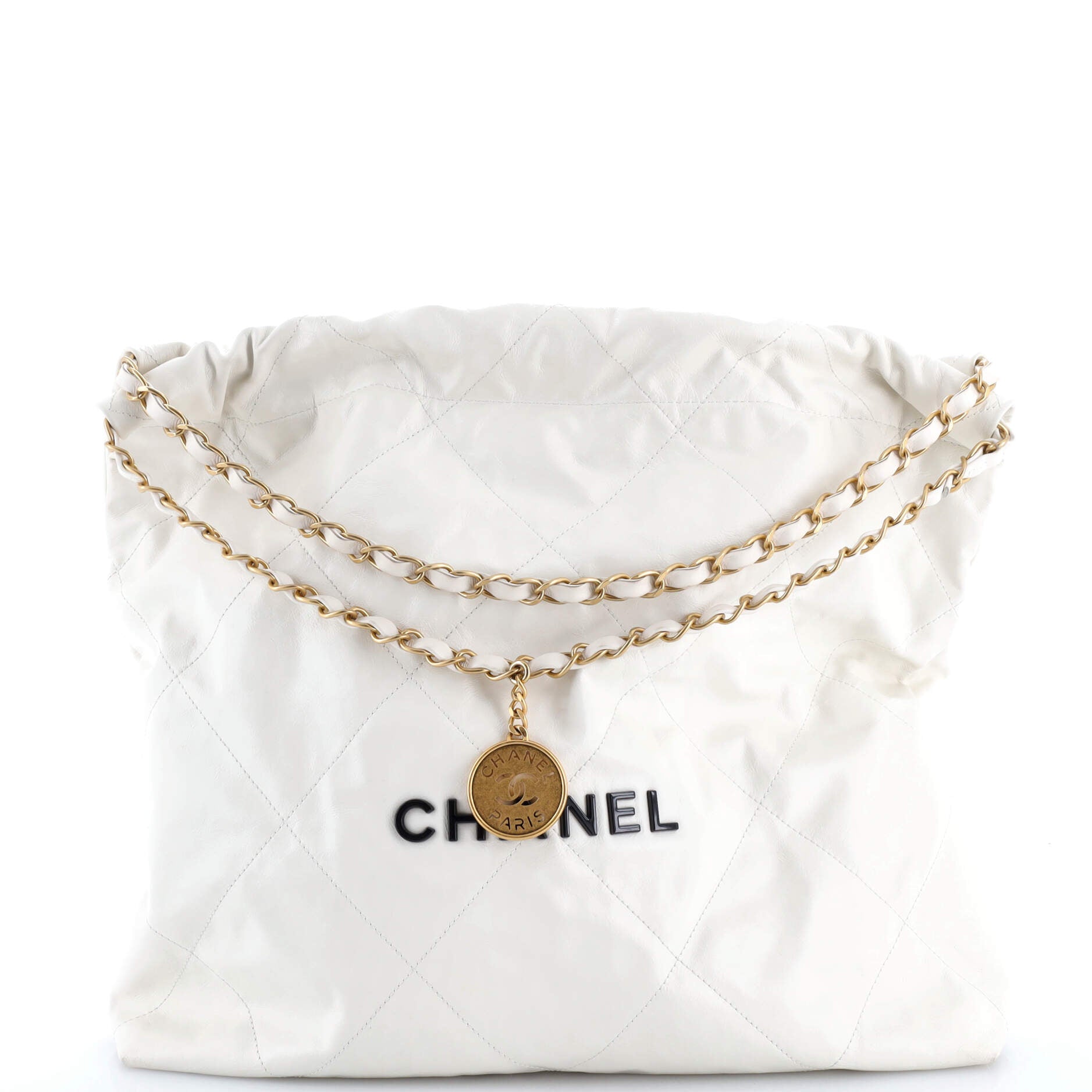 22 Chain Hobo Quilted Calfskin Medium