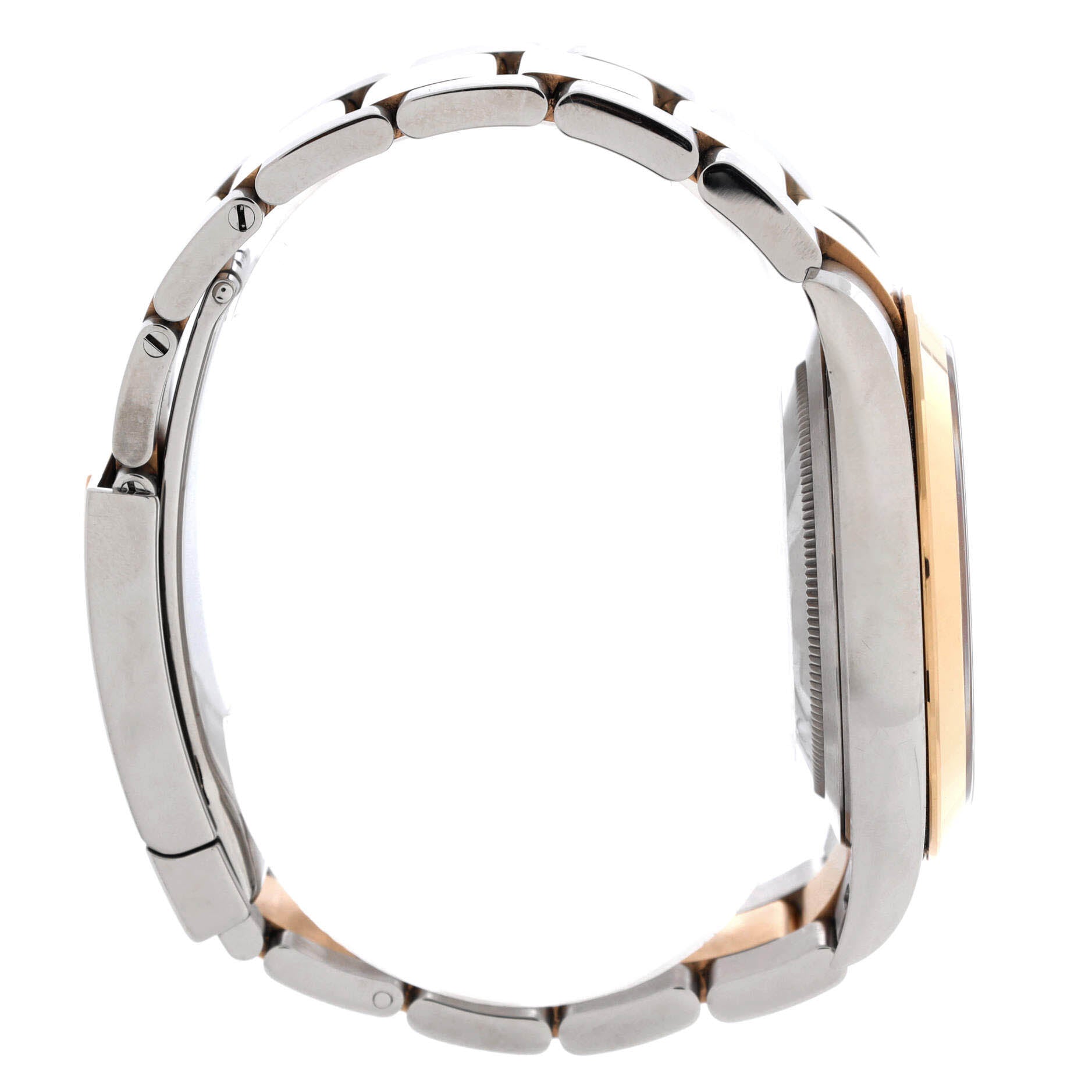 Oyster Perpetual Datejust Automatic Watch Stainless Steel and Rose Gold 41