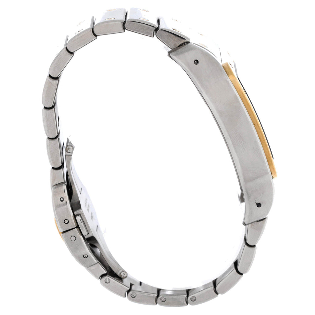 Santos 100 Automatic Watch Stainless Steel and Yellow Gold 40