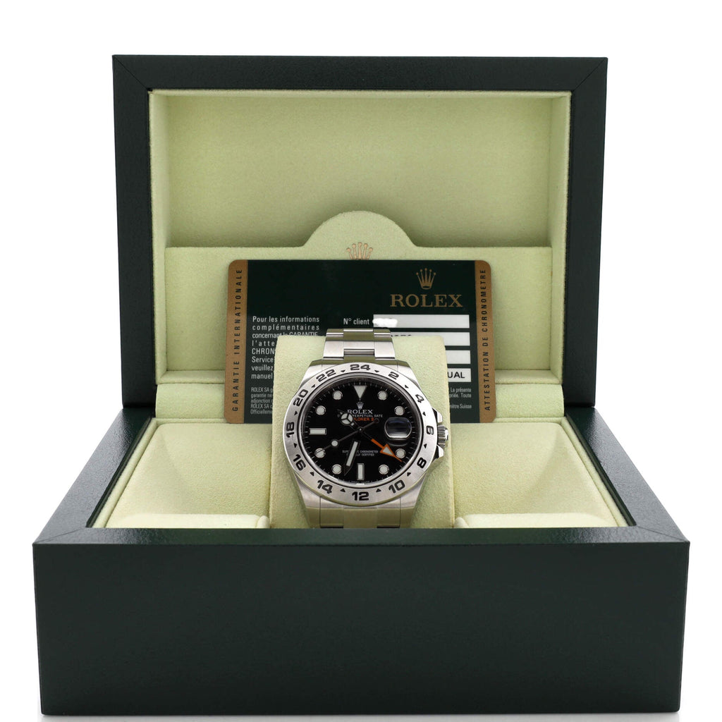 Oyster Perpetual Explorer II Automatic Watch Stainless Steel 42
