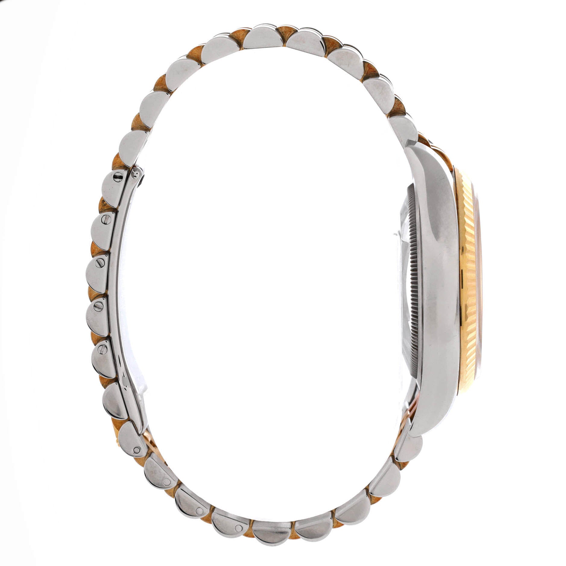 Oyster Perpetual Datejust Automatic Watch Stainless Steel and Yellow Gold 36