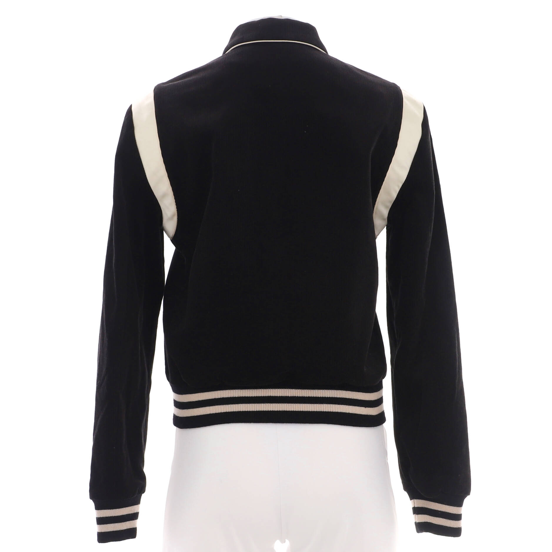 Button Up Bomber Jacket Cotton