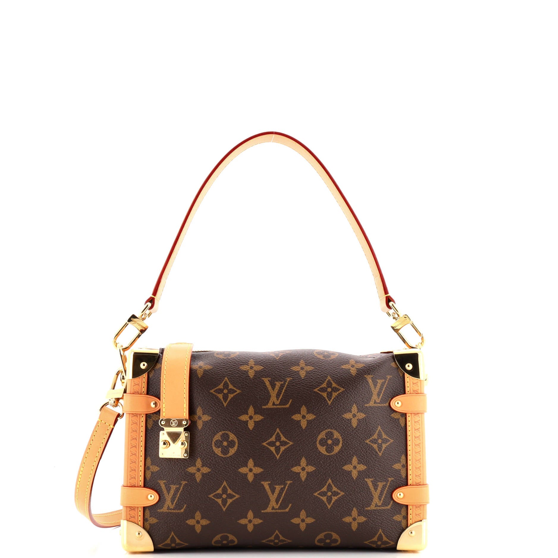 Side Trunk Handbag Monogram Canvas MM