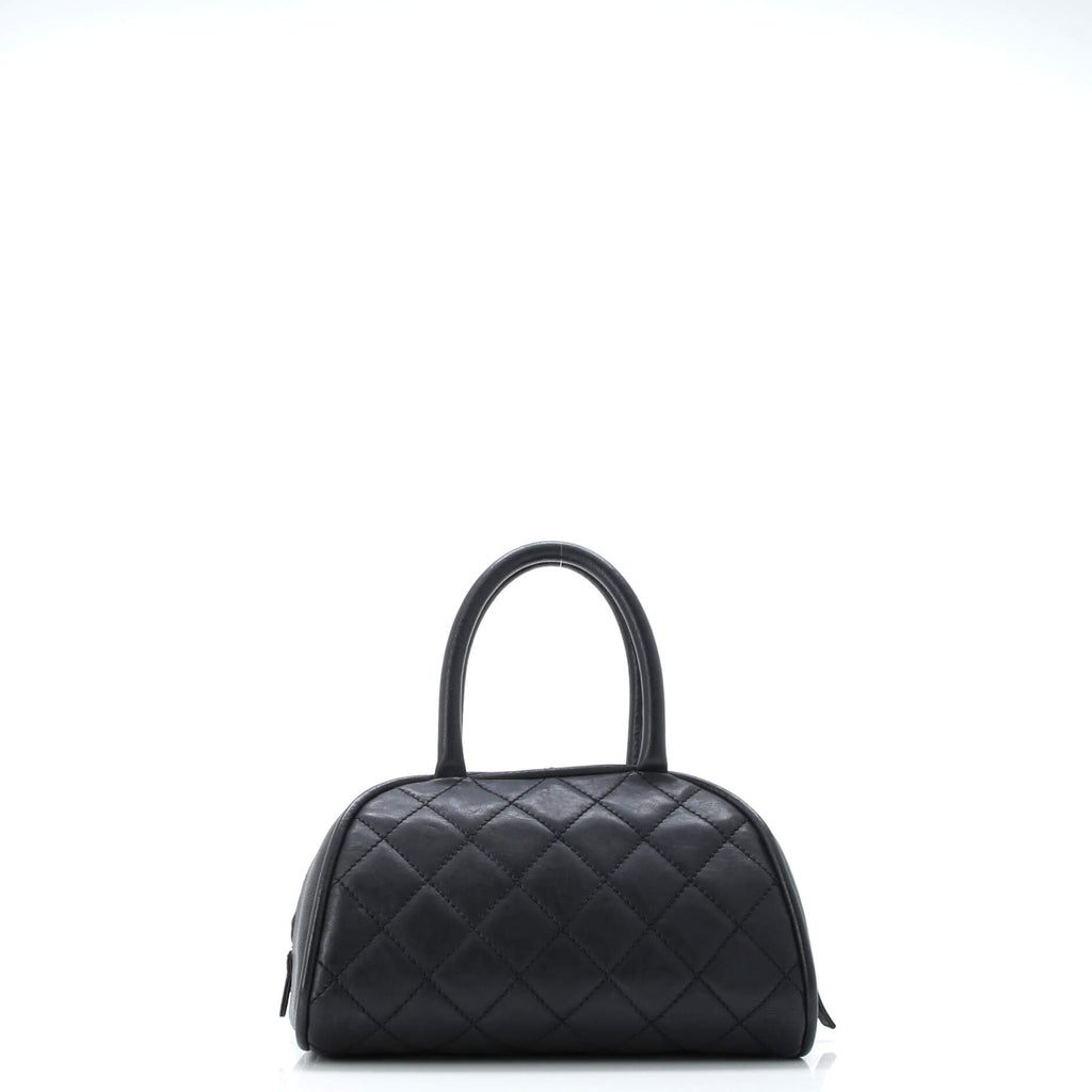 Timeless CC Bowler Bag Quilted Leather Mini