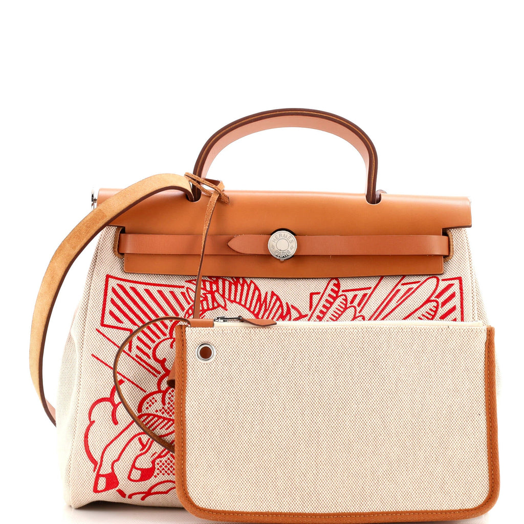 Herbag Zip Pegase Pop Toile and Leather 31