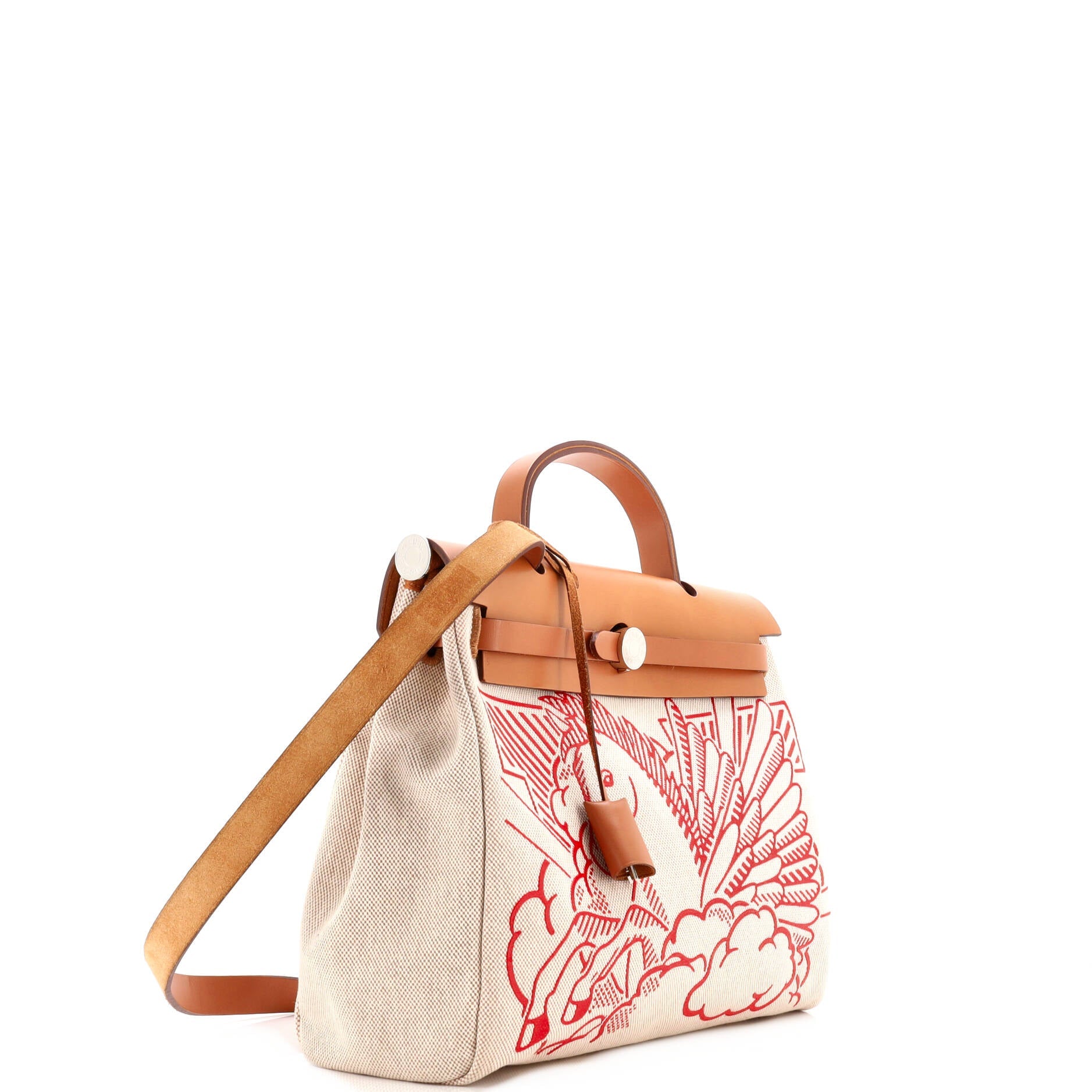 Herbag Zip Pegase Pop Toile and Leather 31