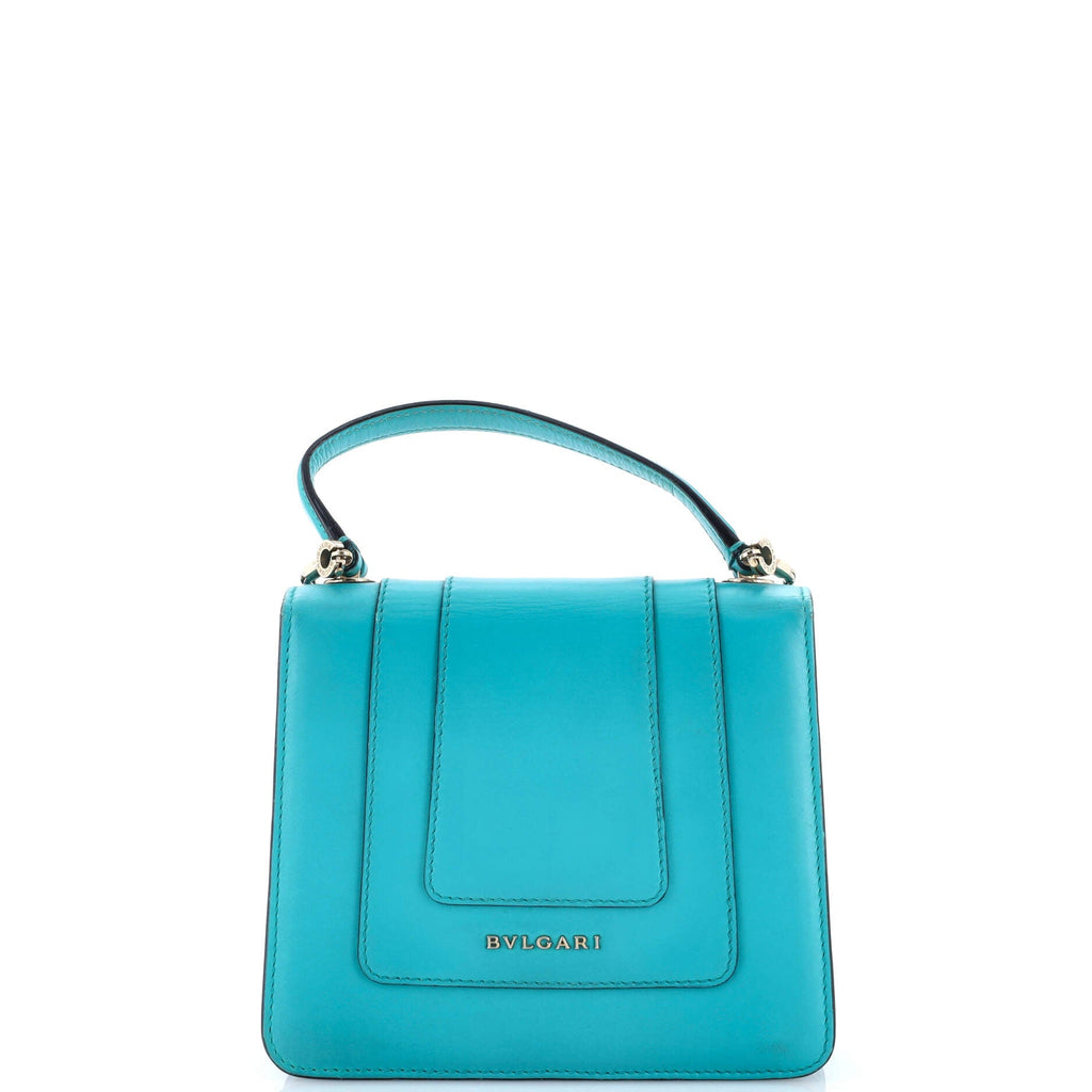 Serpenti Forever Top Handle Bag Leather Small