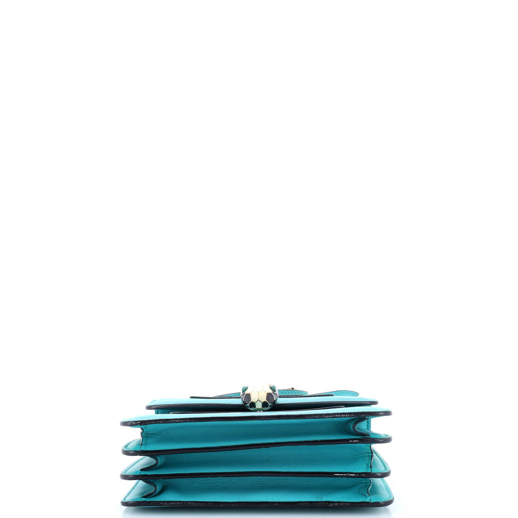 Serpenti Forever Top Handle Bag Leather Small
