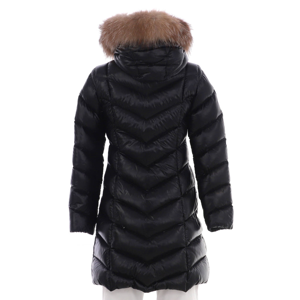 Women's Fulmarus Puffer Coat Quilted Polyamide with Down and Fur