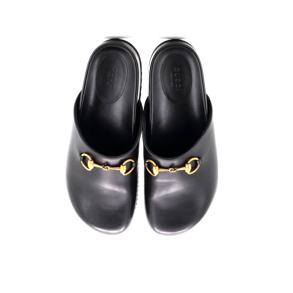 Women's Jakarta Horsebit Mules Leather