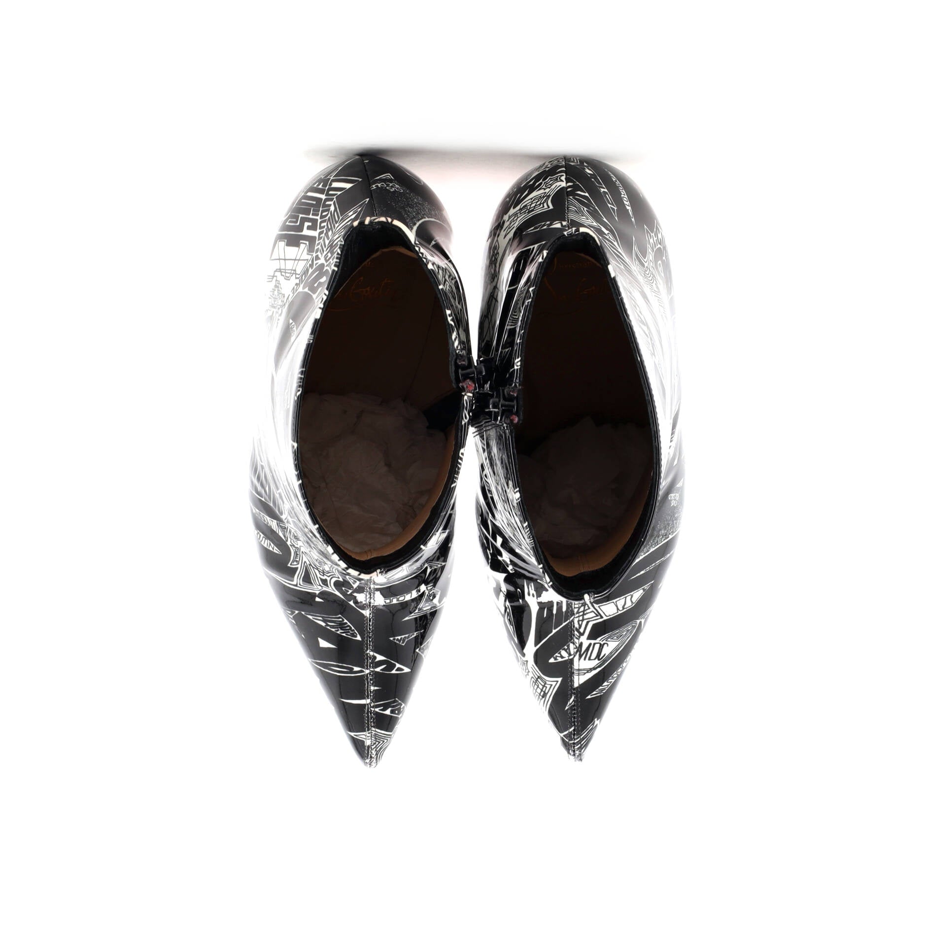 Women's So Kate Booty Ankle Boots Printed Patent 100