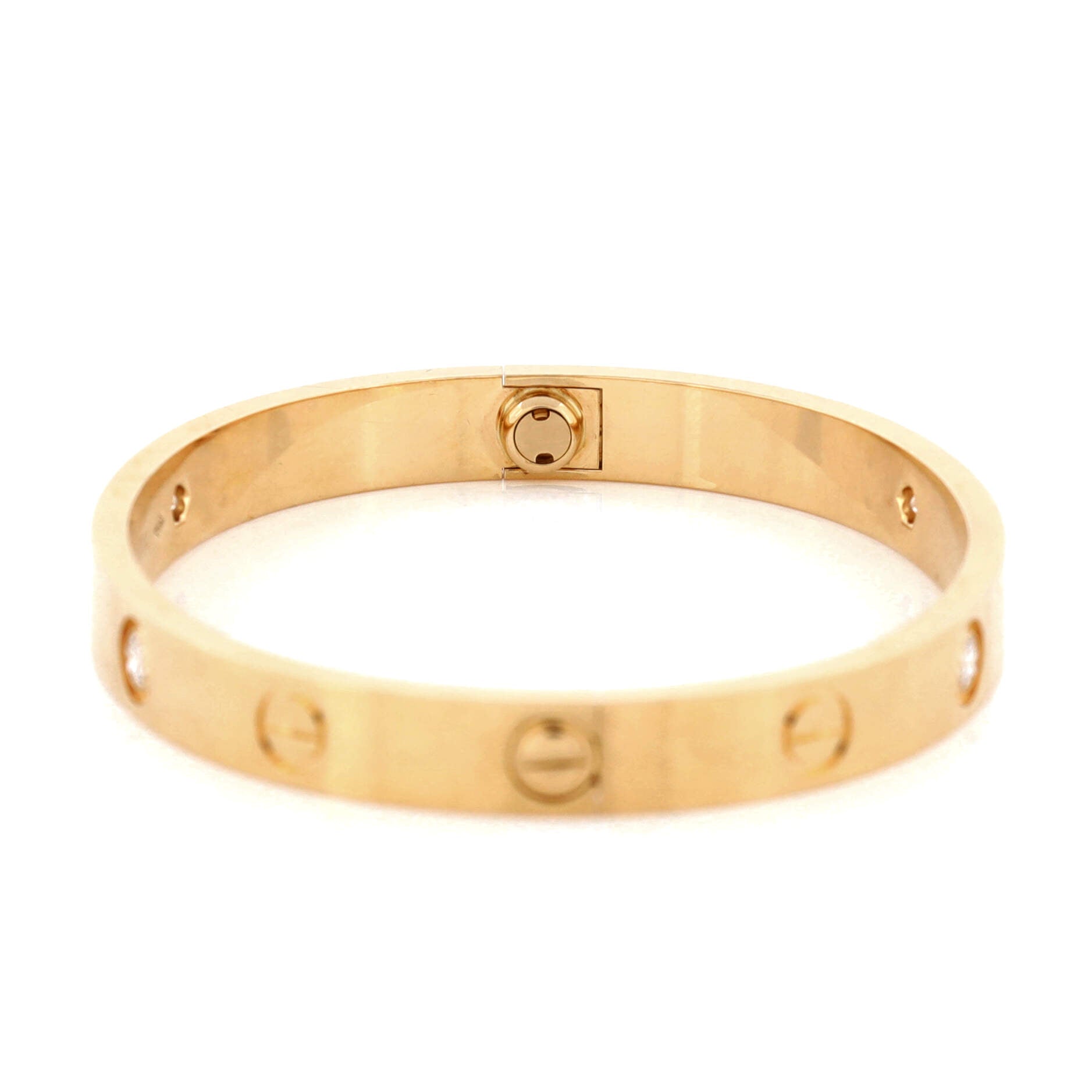 Love 4 Diamond Bracelet 18K Yellow Gold with Diamonds
