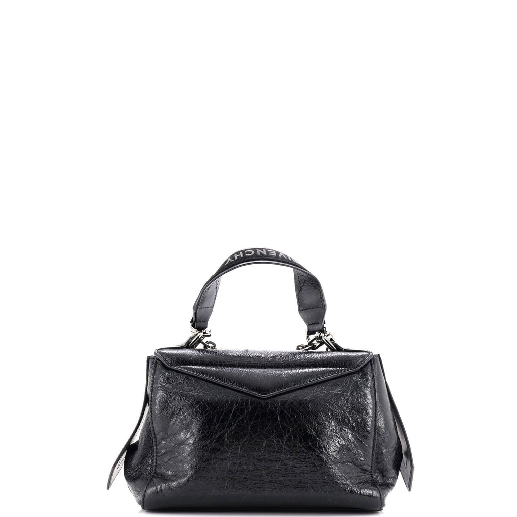ID Flap Bag Crinkled Glazed Leather Small
