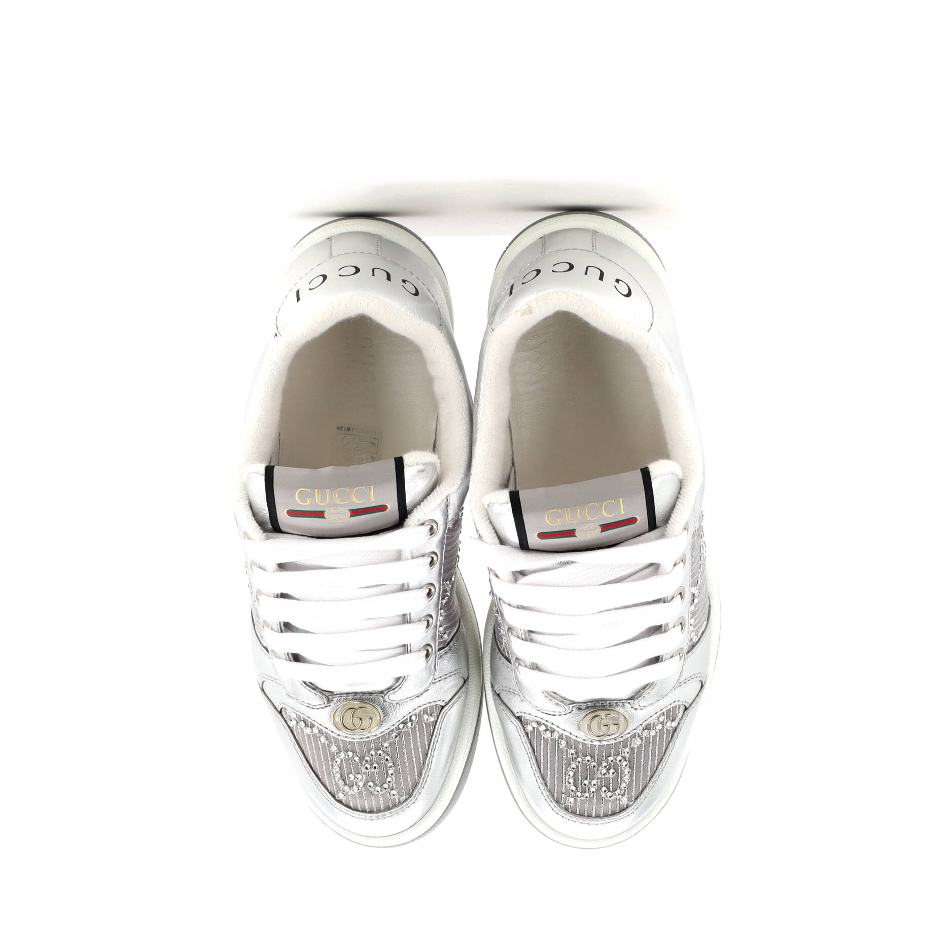 Screener Sneakers Leather with Crystals
