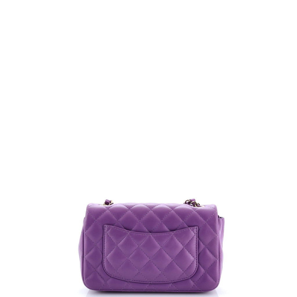Classic Single Flap Bag Quilted Lambskin Mini
