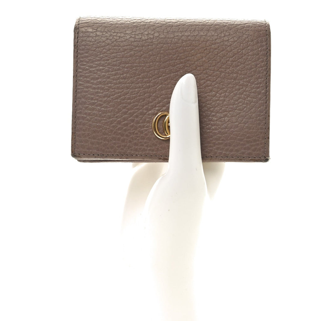 Dollar Calfskin GG Marmont  Case Box Porcelain Rose
