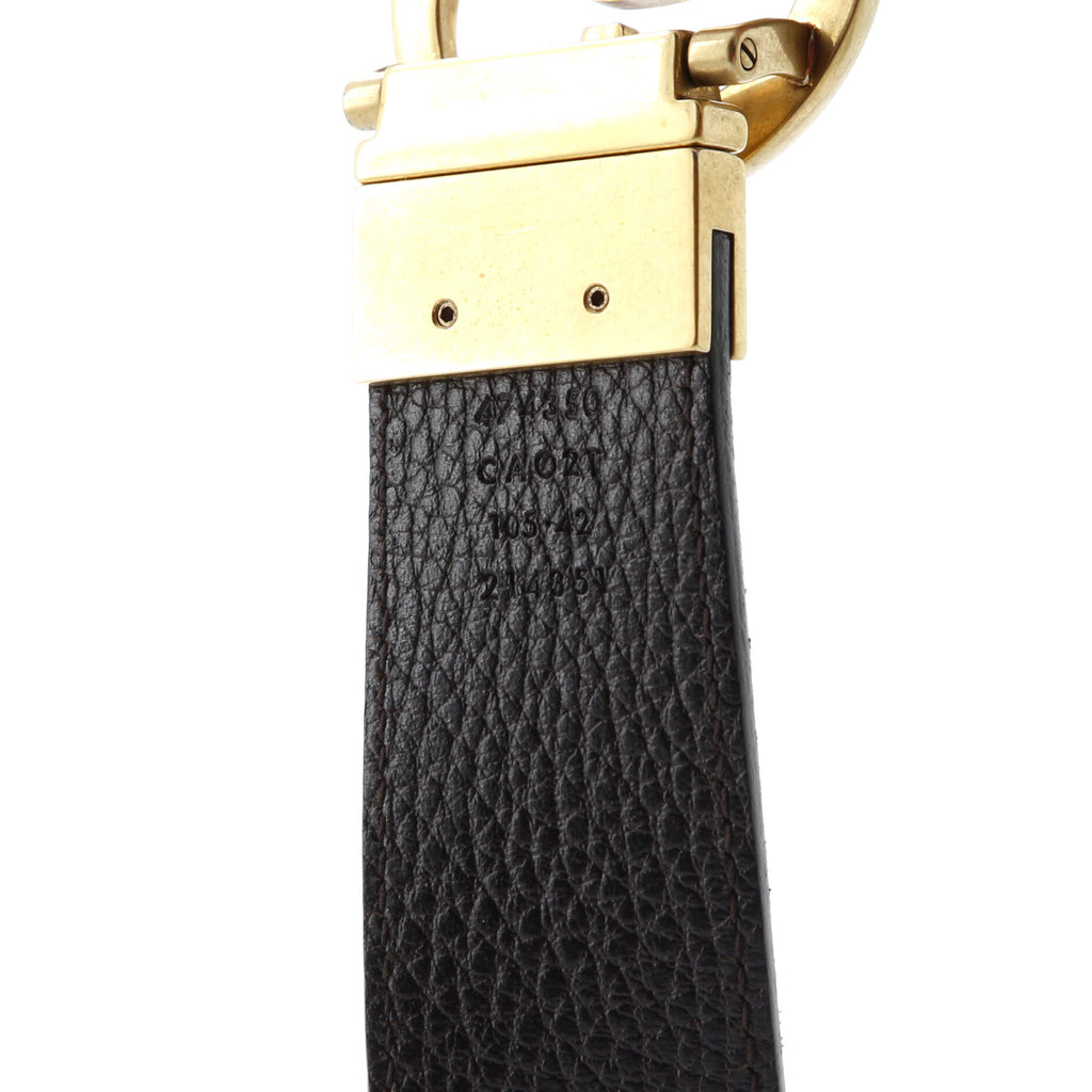 GG Marmont Reversible Belt Leather Wide