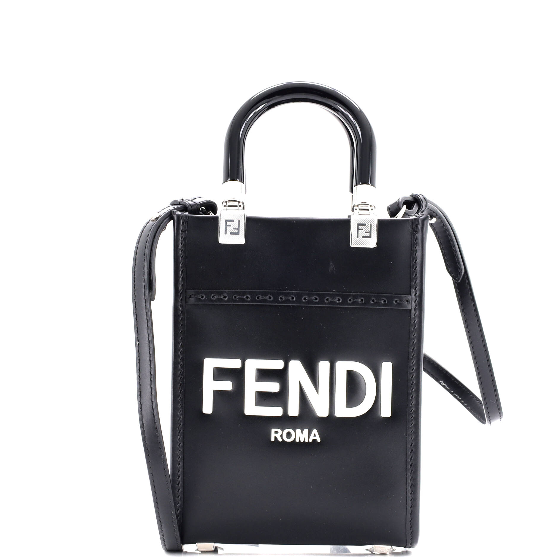Sunshine Shopper Tote Leather Mini