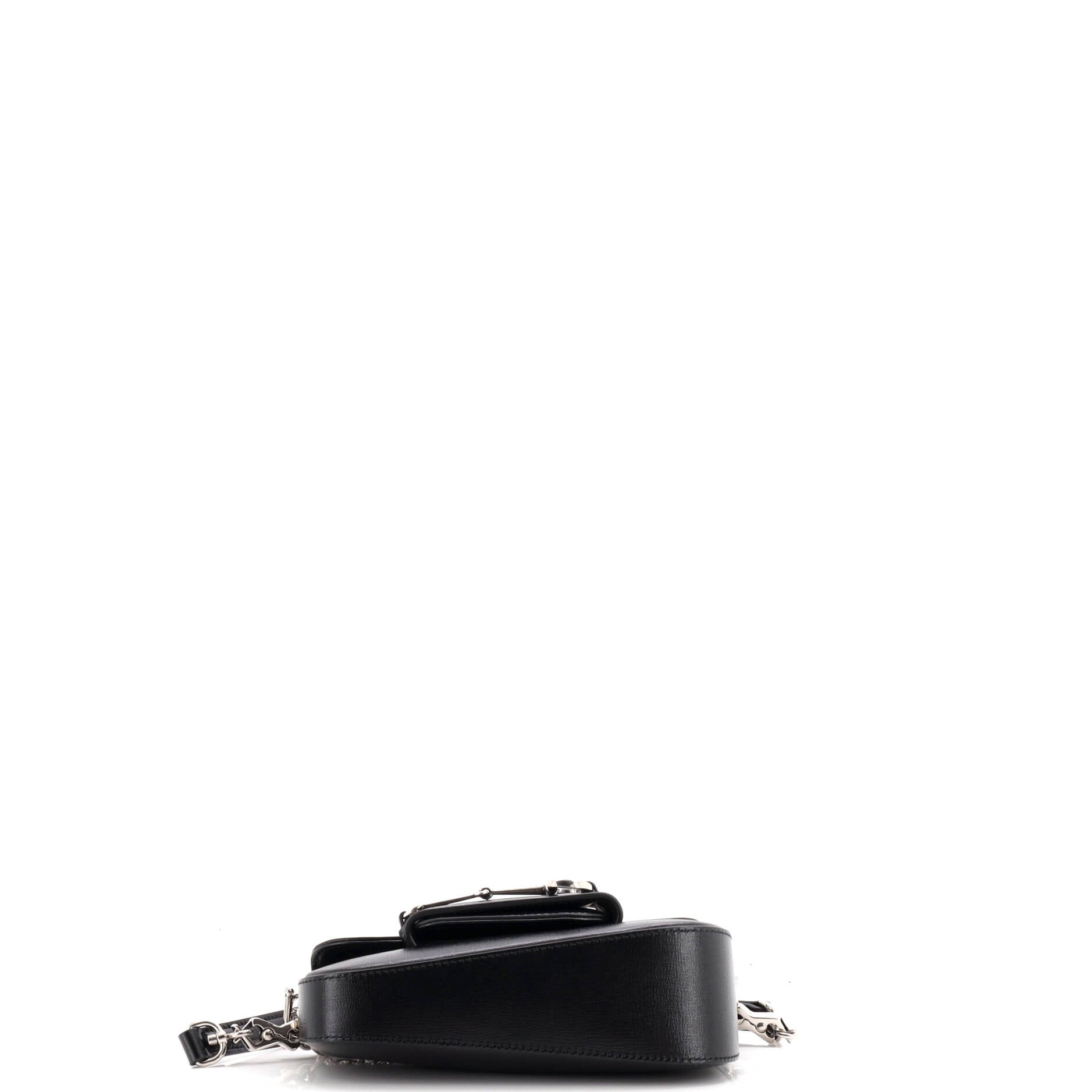 Horsebit 1955 Asymmetric Shoulder Bag Leather Mini