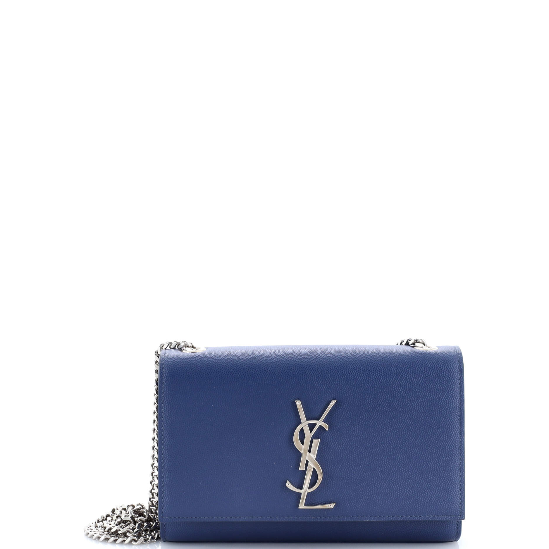 Classic Monogram Crossbody Bag Grainy Leather Small