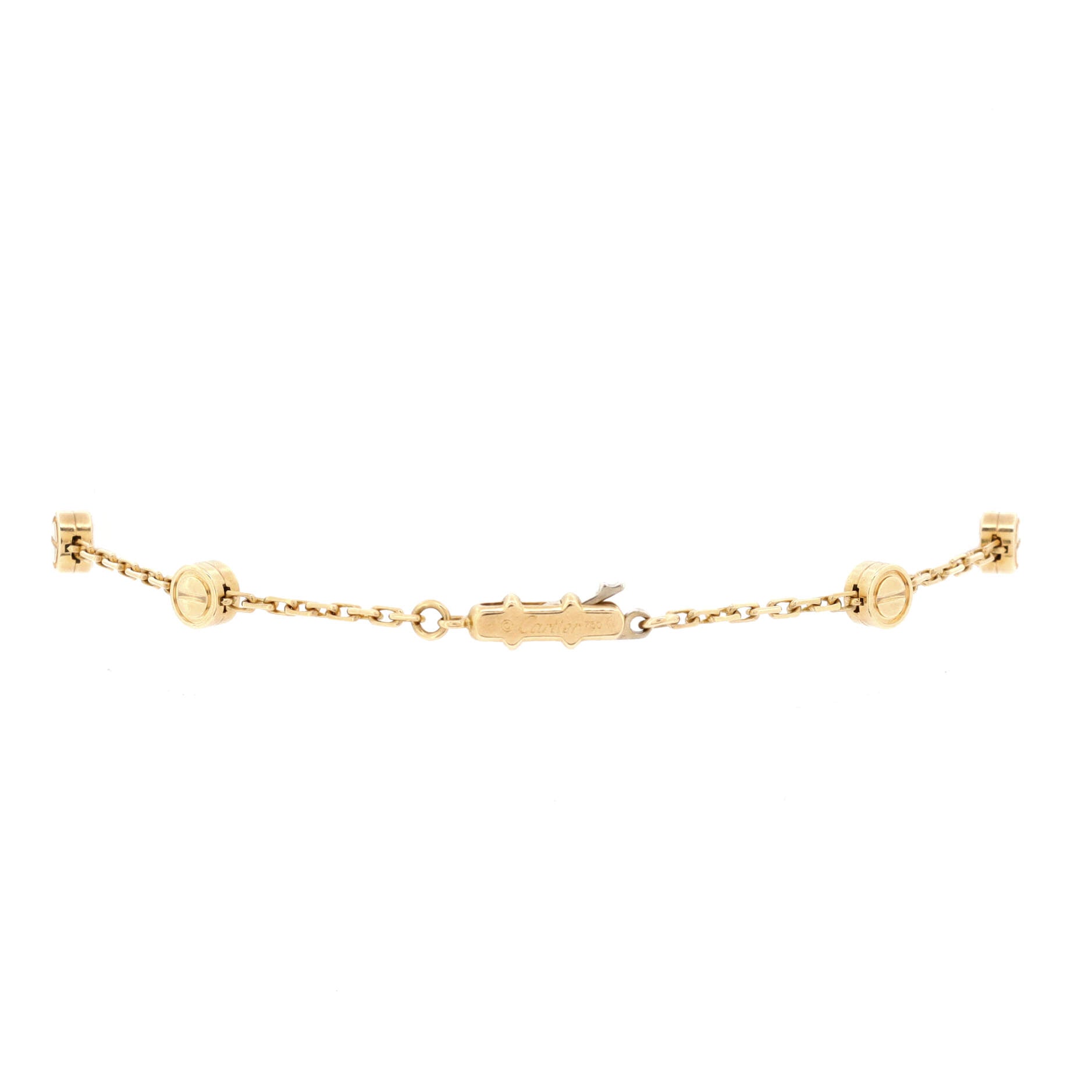 Love Station Chain Bracelet 18K Yellow Gold