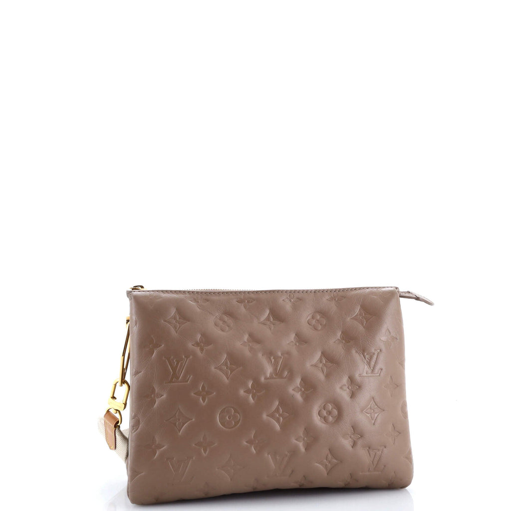 Coussin Bag Monogram Embossed Lambskin PM