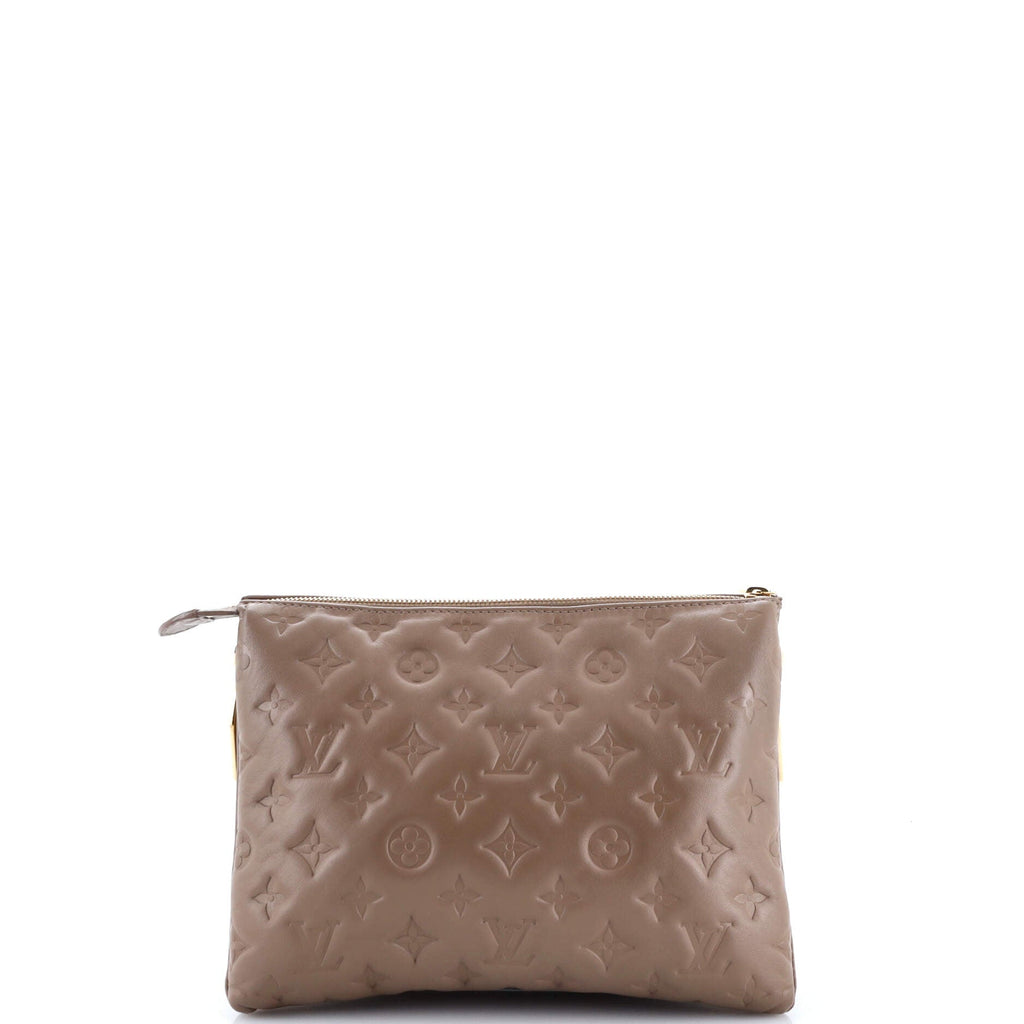 Coussin Bag Monogram Embossed Lambskin PM