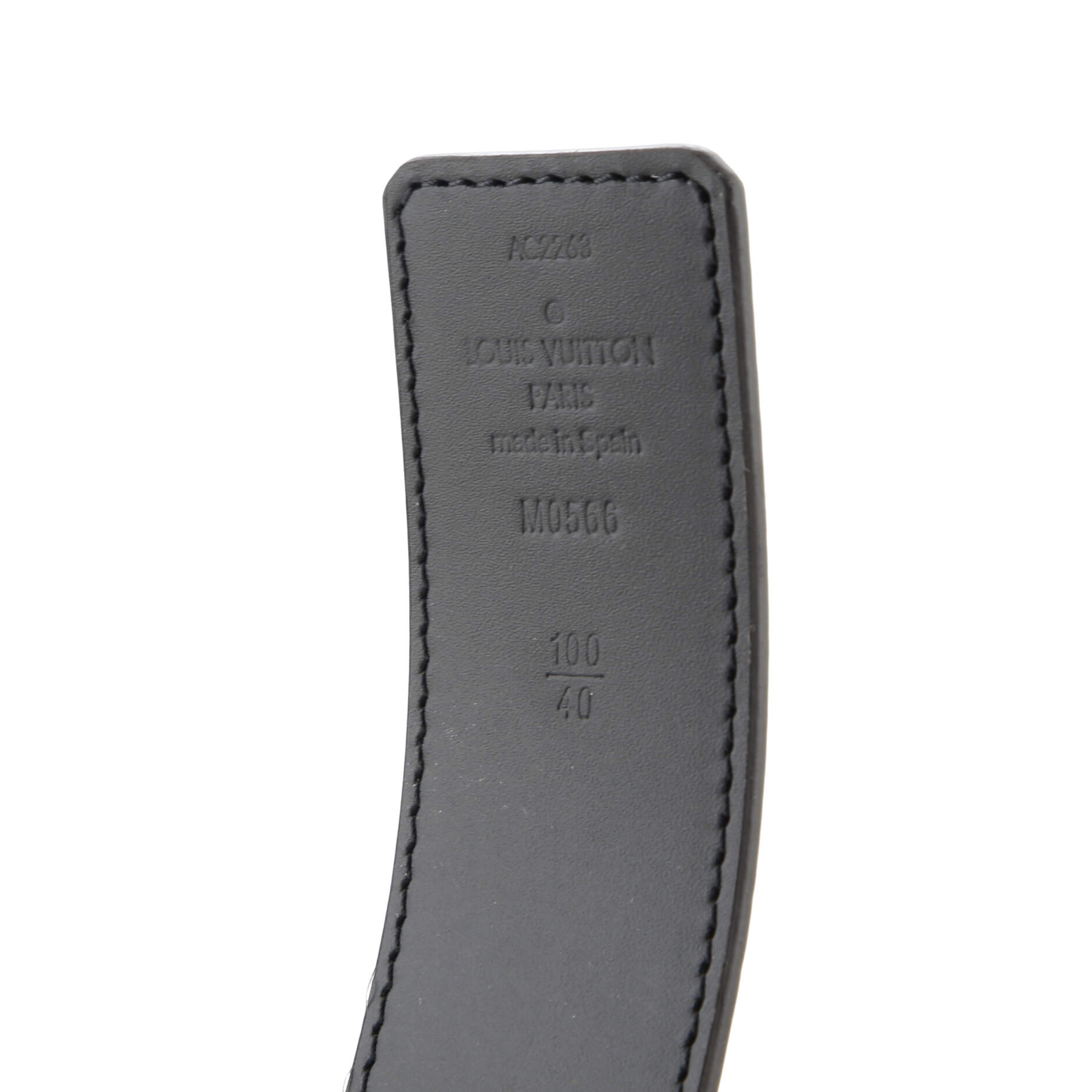 LV Initiales Belt Monogram Canvas Thin