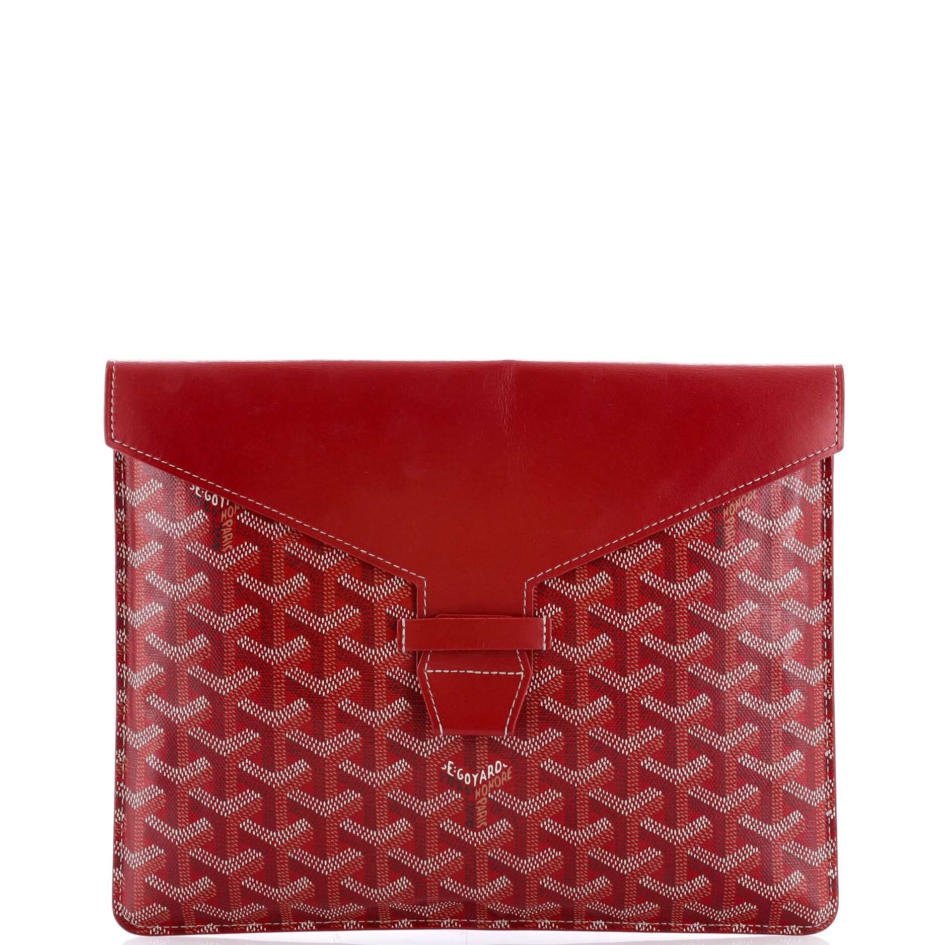 Camondo Horizontal Clutch II Coated Canvas MM