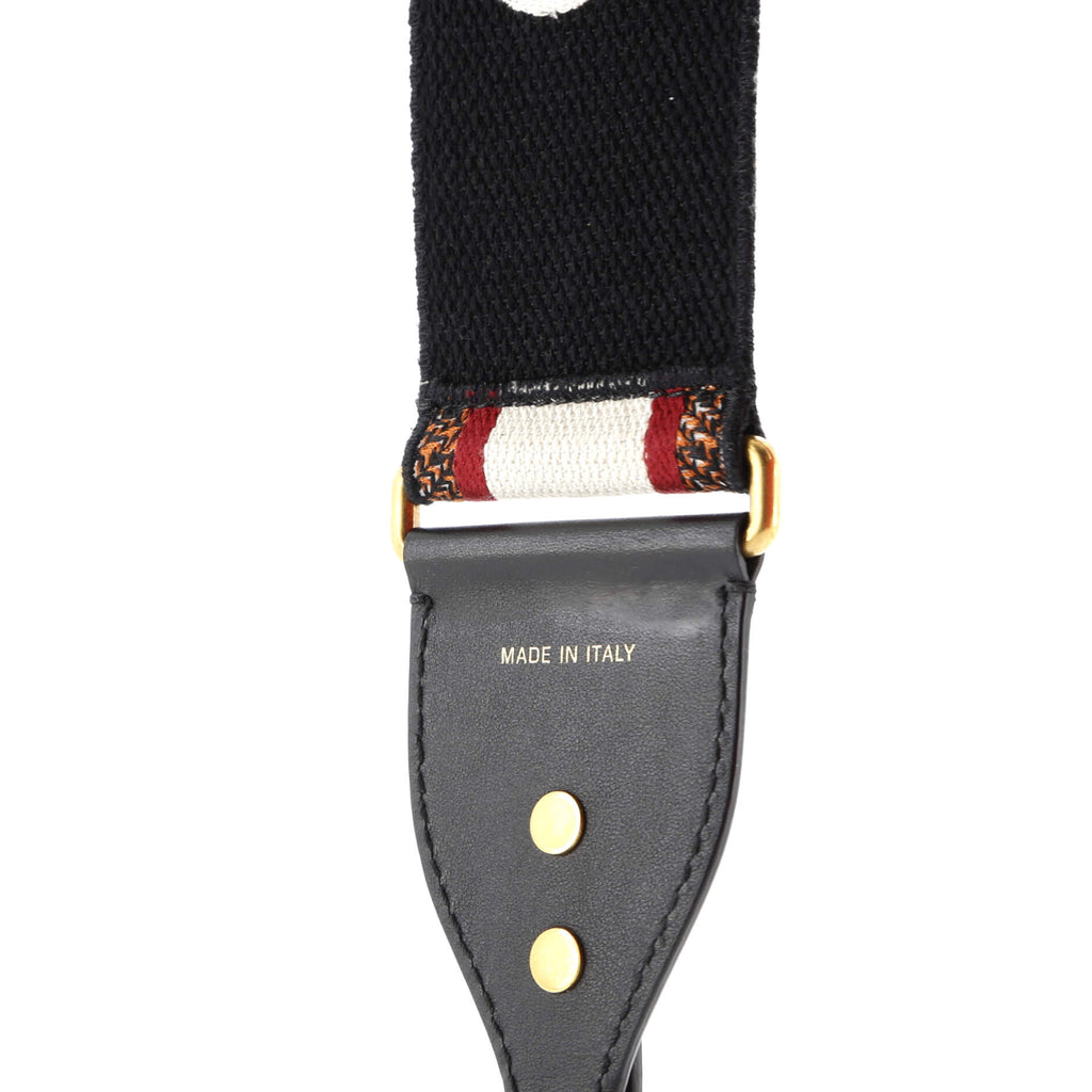 Logo Shoulder Strap Embroidered Canvas