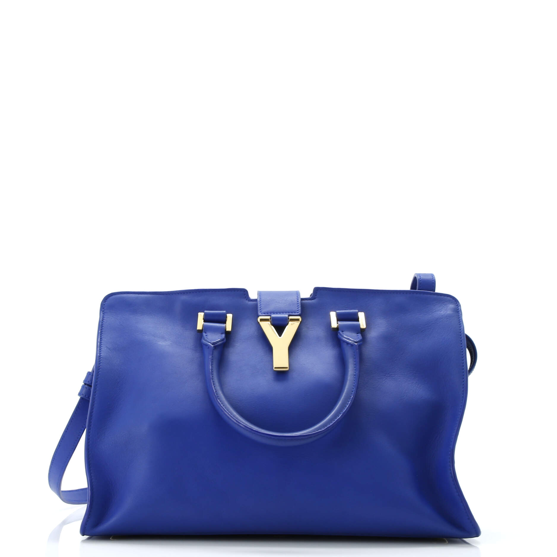 Classic Y Cabas Leather Small