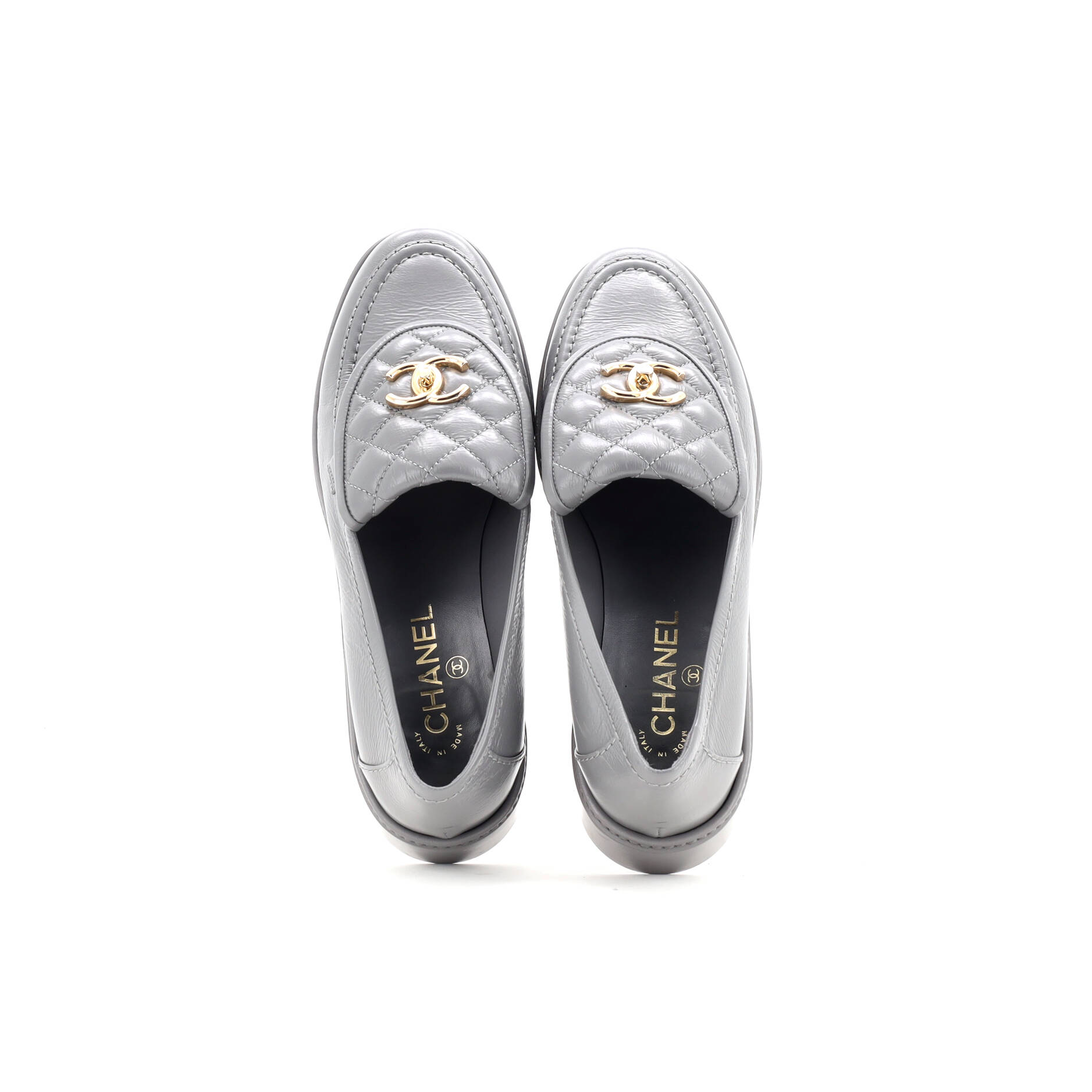 Women's CC Loafers Quilted Leather