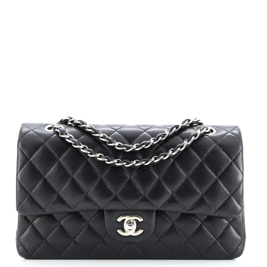 Classic Double Flap Bag Quilted Lambskin Medium