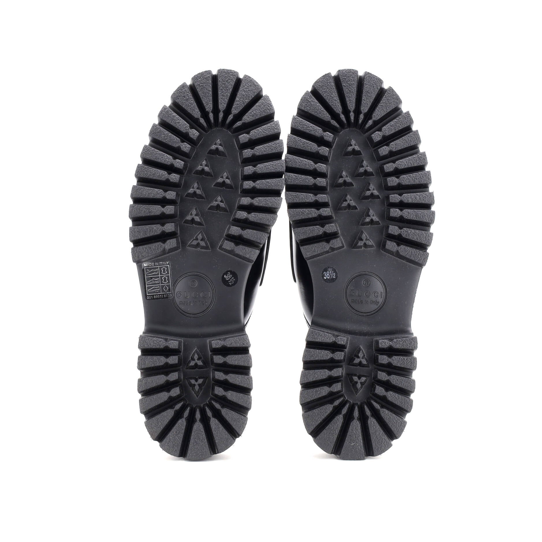 Women's Horsebit Flatform Mules Leather