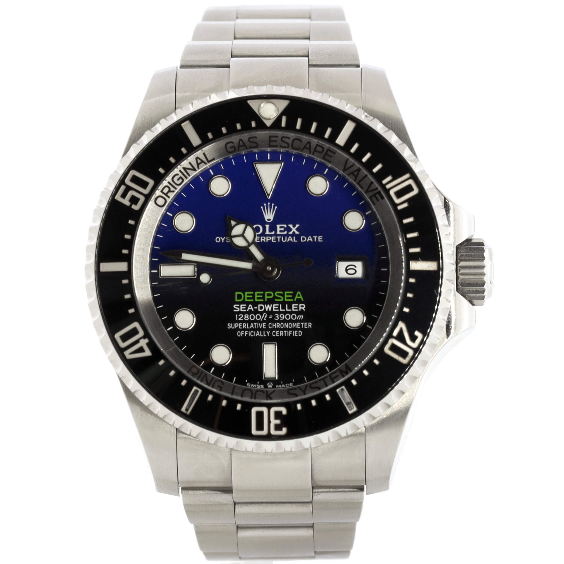 Oyster Perpetual Deepsea Sea-Dweller James Cameron Automatic Watch Stainless Steel and Cerachrom 44